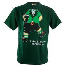 Worlds tallest leprechaun shirt