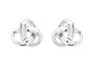 Silver Trinity Knot Earrings SE2272