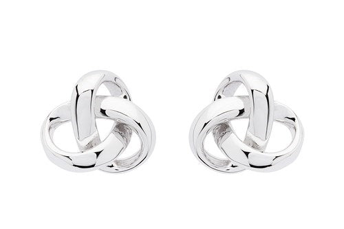 Silver Trinity Knot Earrings SE2272