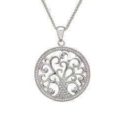 Tree of Life Silver Pendant