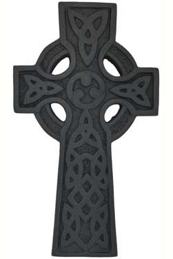 Wall Celtic cross turf small ST13