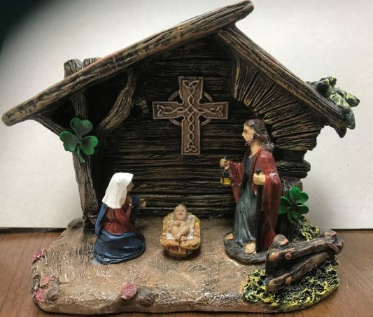 Celtic Nativity LED Light Up