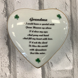 Grandma heart trinket  box