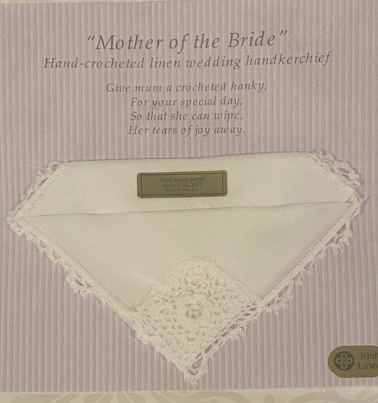 “Mother of the bride” hankie