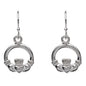 SS Claddagh drop Earrings SE2118