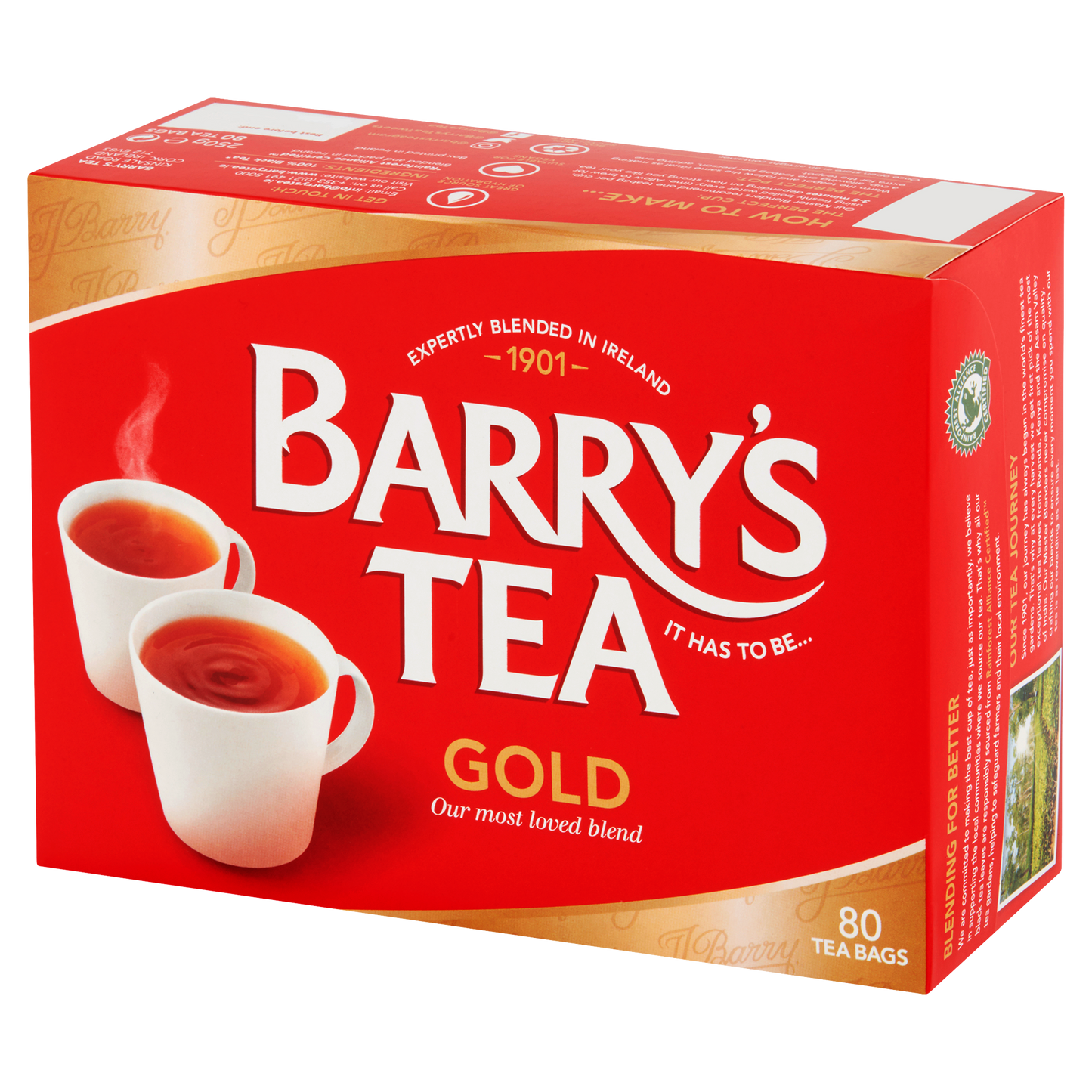 Barry’s Gold blend 80s count