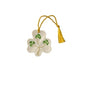 BELLEEK CLASSIC SHAMROCK HANGING ORNAMENT 1810