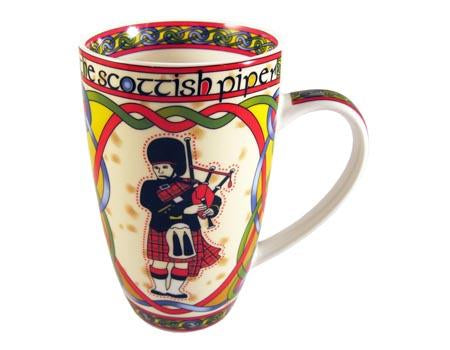 Scottish piper mug