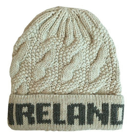 Ireland text chunky hat BEA34/EC