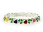 SHAMROCKS & HEARTS CHILDREN'S STRETCH BRACELET ttb707