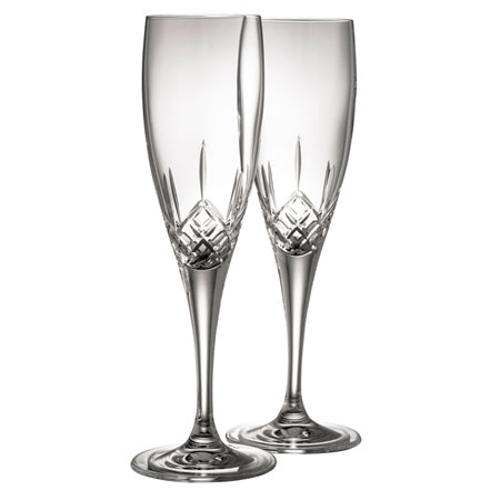 GALWAY CRYSTAL LONGFORD FLUTE PAIR G222952