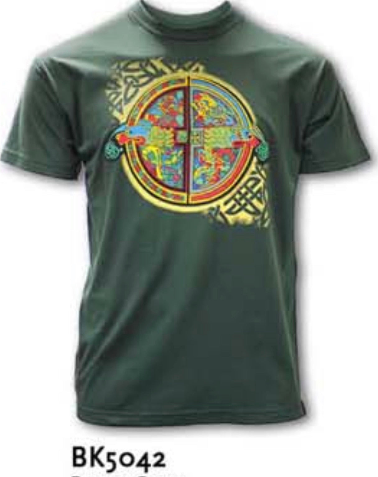 Book of kells Celtic circle tshirt bk5042