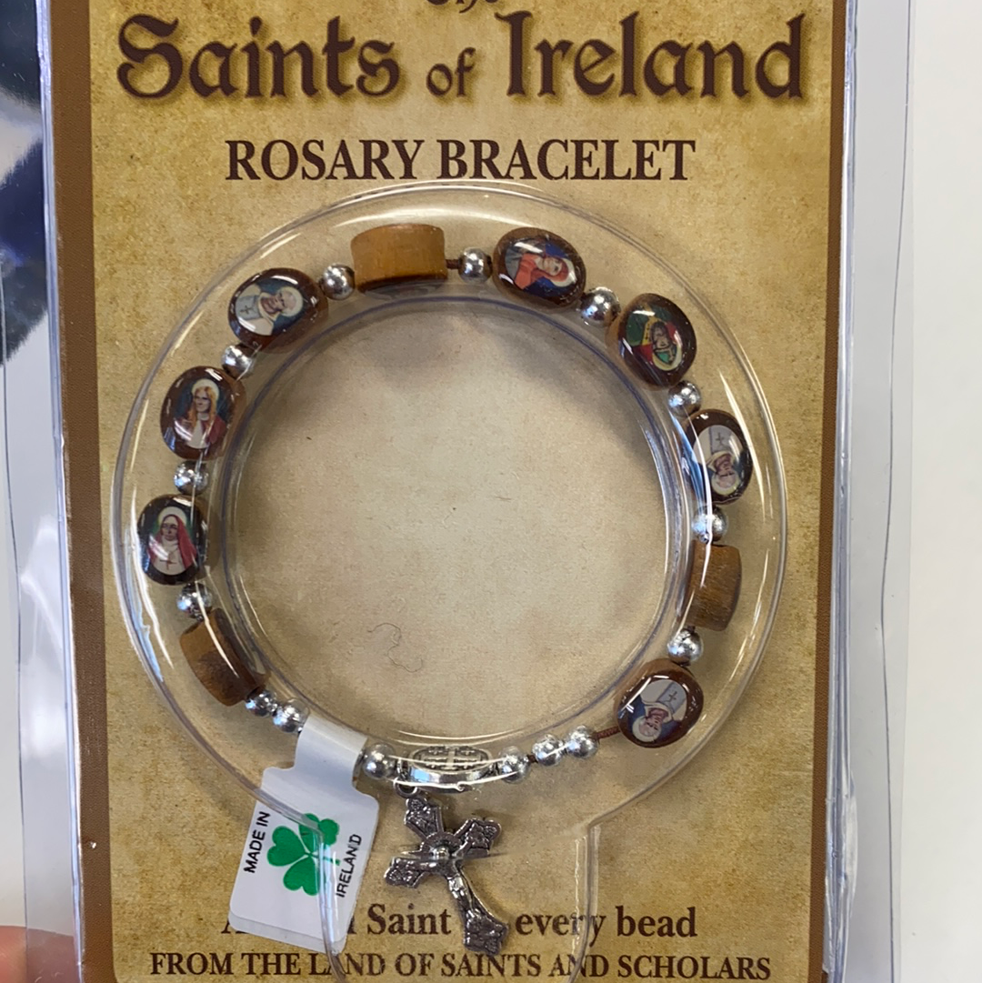 Saints of Ireland rosary bracelet rb71303