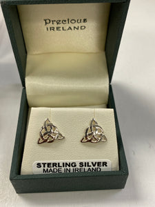 Sterling silver trinity Celtic knot SE75607