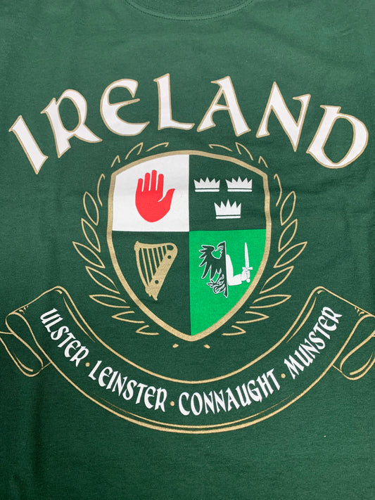 Ireland 4 Provinces Shield Tee