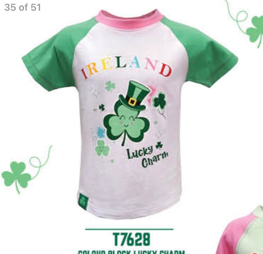 Ireland Lucky Charm Tshirt T7628