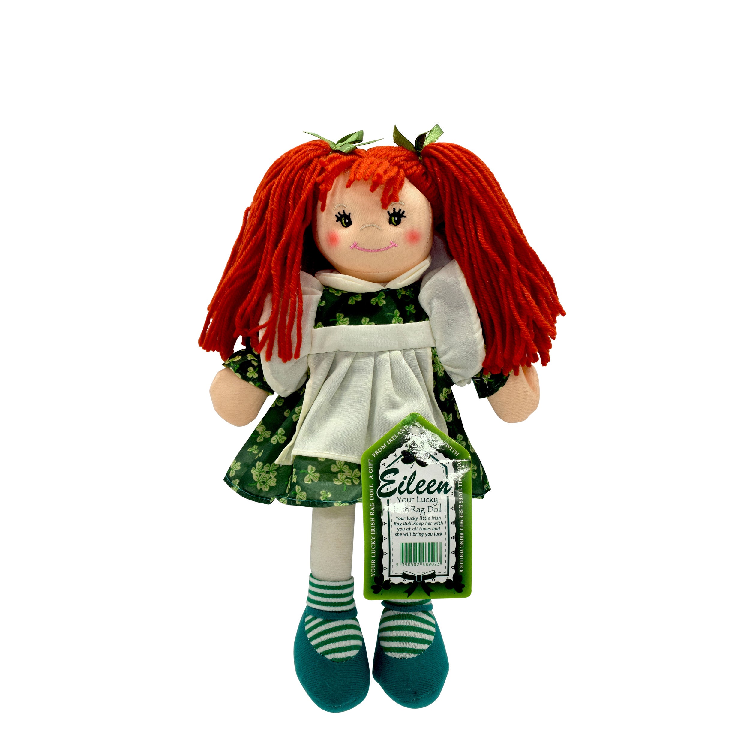 “Eileen” lucky Irish rag doll
