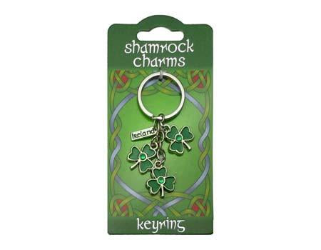 Shamrock Charms Keyring