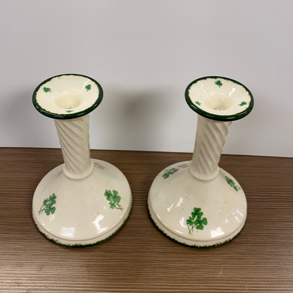 CeramicCandle stick pair