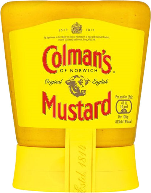 Colmans English Mustard Squeezy 150g