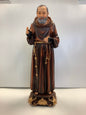 Padre Pio resin statue 12”