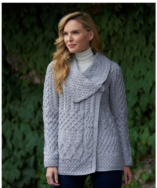 GREYSTONES SUPER SOFT BUTTON CARDIGAN X4682