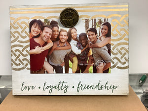 Love friendship loyalty frame