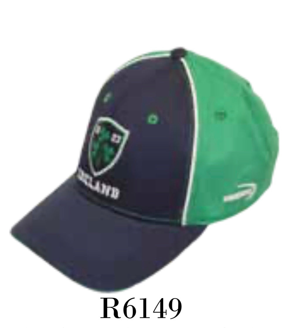 Navy emerald Ireland baseball cap R6149