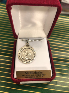 St. Nicholas sterling silver medal