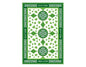 Scattered shamrocks tea towel