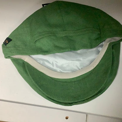 Mucros Green Linen trinity Cap 20