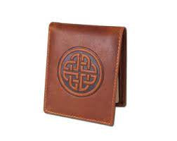 Fergal Knot Wallet leather