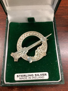 Sterling silver Tara brooch