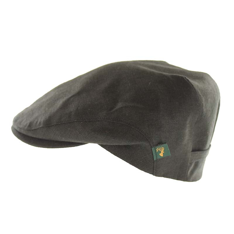 Mucros Trinity Linen Cap Black