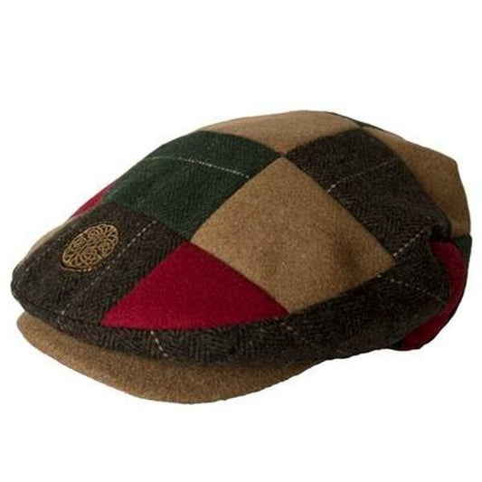 Camel multi kids flat cap bk9039