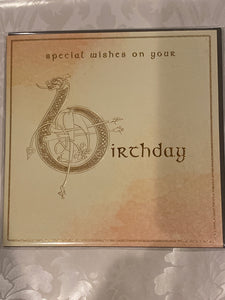 Special birthday wishes card