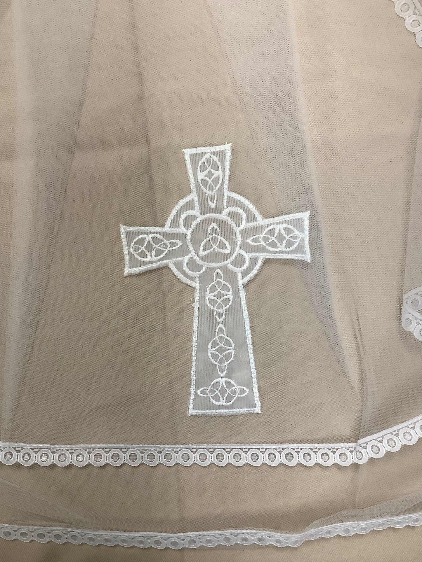 Celtic cross veil Laura D