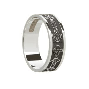 Gents Celtic Cross Wedding Ring