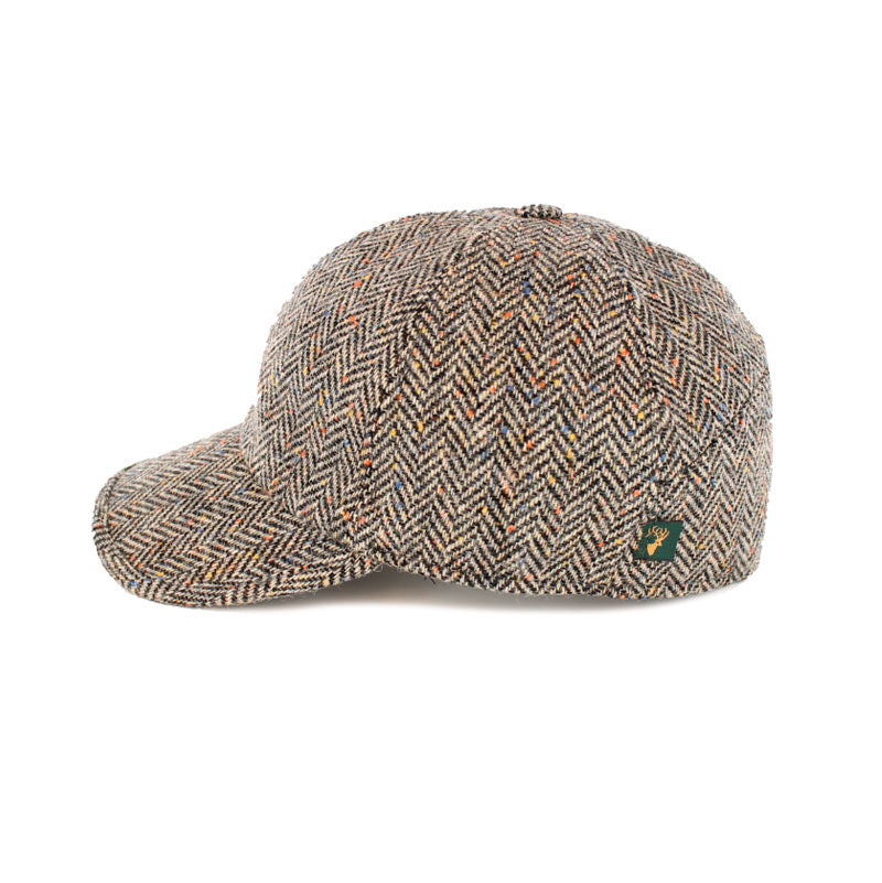 Mucros weavers Baseball cap 1 black and gray speckled