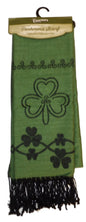 SHAMROCK STYLE LONG GREEN PASHMINA SCARF