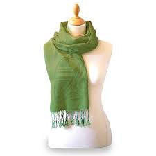 Patrick Francis Dynasty Green and Forest Green wool scarf PF4040 PF4010