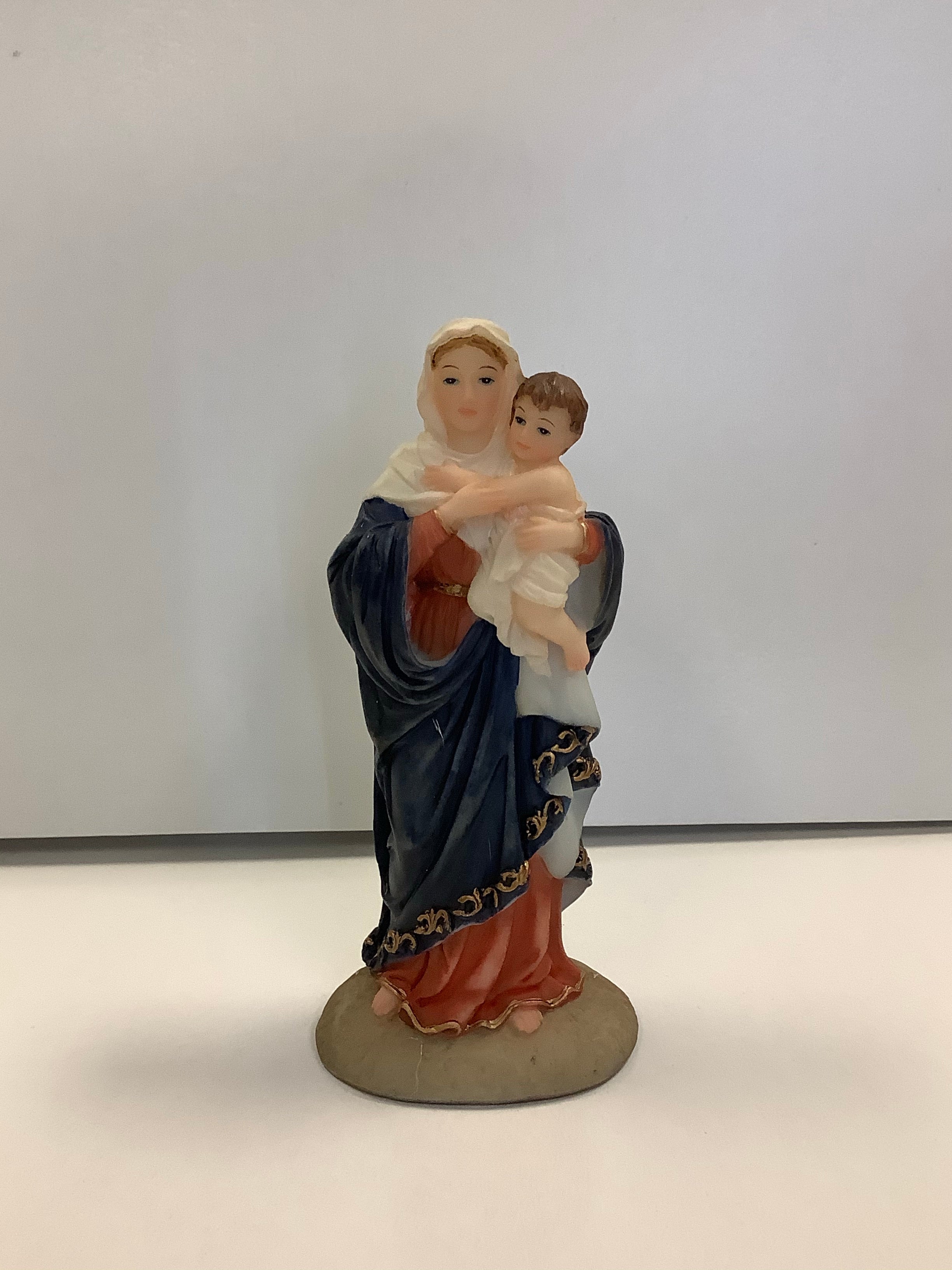 Mother and child 4” statue