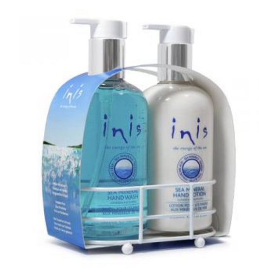 Inis Hand Care Caddy 2 x 300ml / 10 fl. oz.