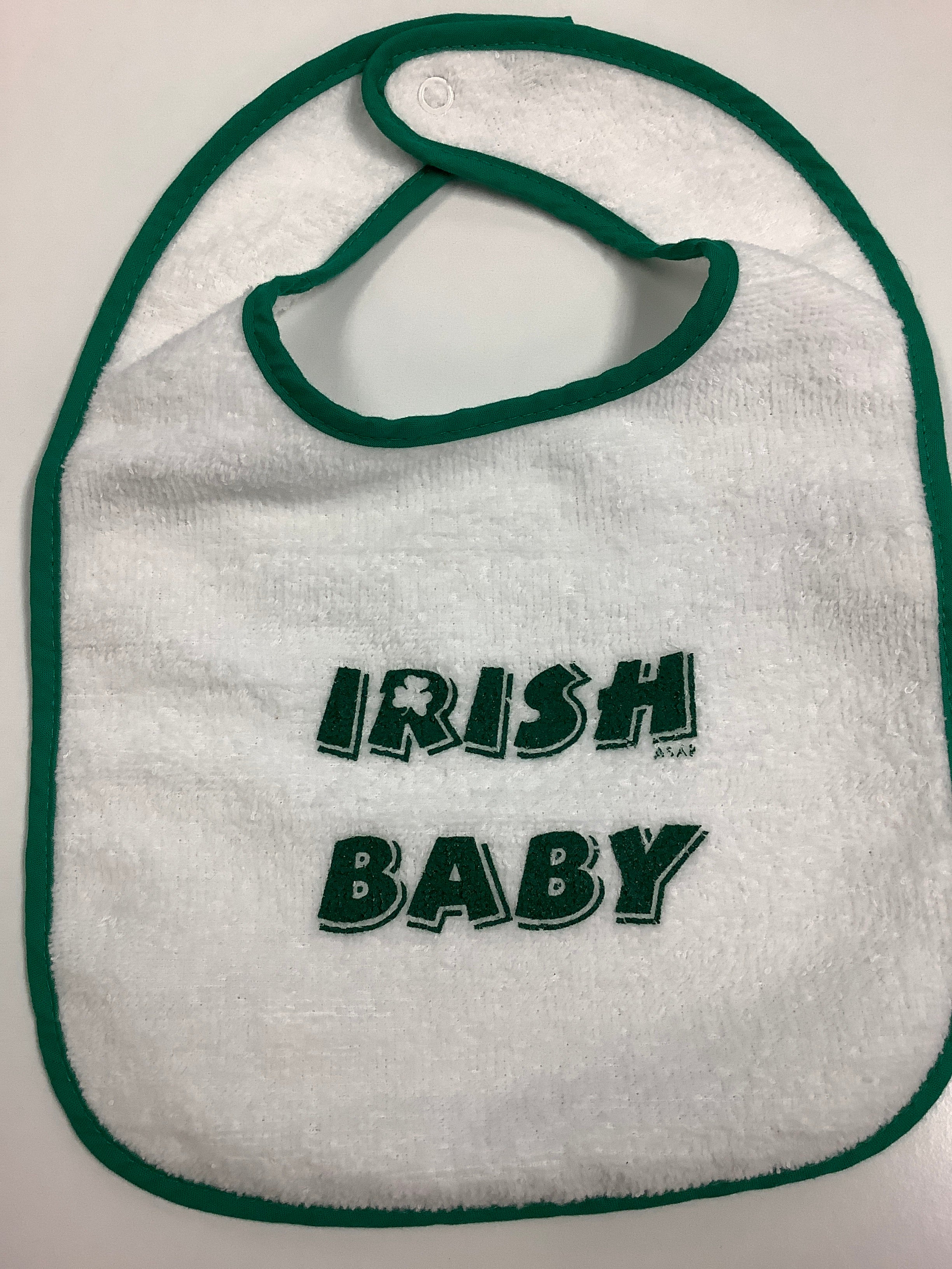 Irish baby bib