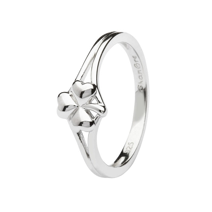 SS Shamrock Ring SL107