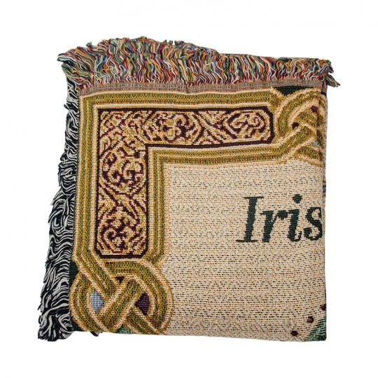 Irish Marriage Blessing throw blanket