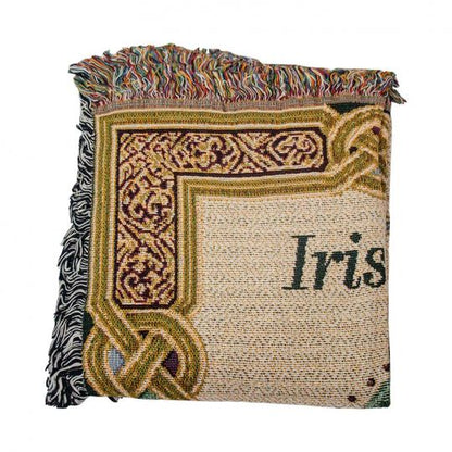 Irish Marriage Blessing throw blanket