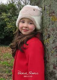 Patrick Francis cream kids sheep hat PF7398