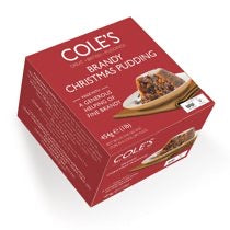 Coles Brandy Christmas Pudding