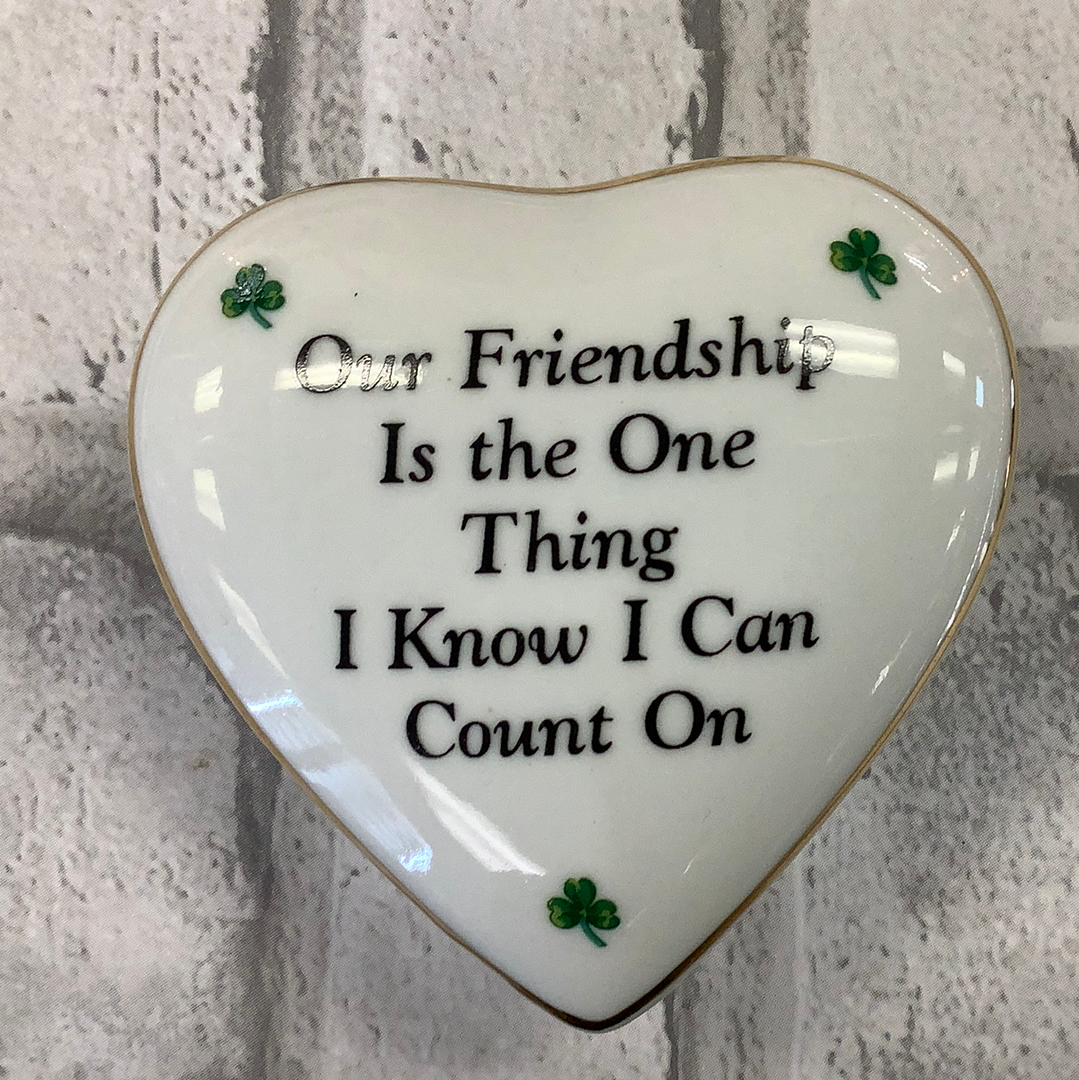 Friendship heart box